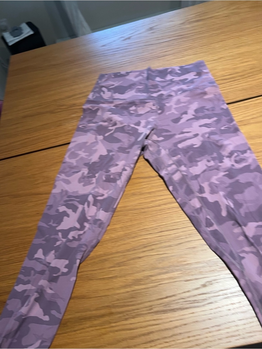 lululemon athletica Pink Camo High-Rise Leggings